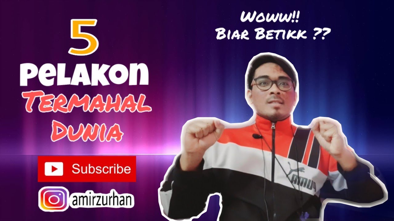 5 Pelakon Termahal Dunia Youtube