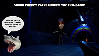 SB Movie: Shark Puppet plays Minced: The Full Game!
