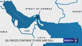 Why Houston gas prices jumped 40 cents in a week | Strait of Hormuz explained