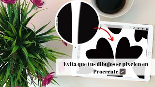 Como evitar en Procreate que tus motivos se pixelen screenshot 1