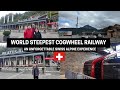 WORLD STEEPEST COGWHEEL TRAIN JOURNEY | MOUNT PILATUS | ALPNACHSTAD-PILATUS KULM| SWITZERLAND