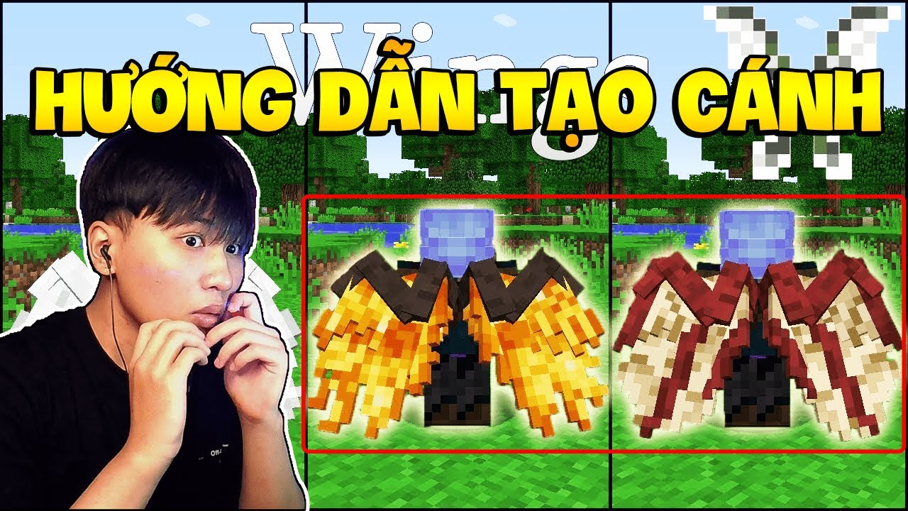CÁCH TẢI VÀ CHƠI MOD CÁNH RỒNG trong MINECRAFT - YouTube