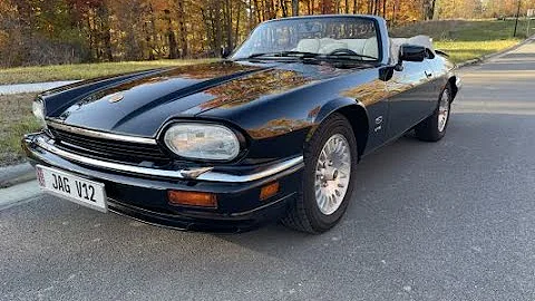1995 Jaguar XJS V12 Convertible -- take a drive with us!