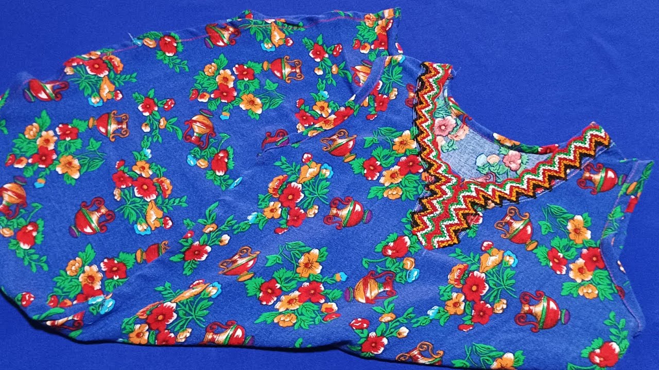 تعلم الخياطة ♥️طريقة تفصيل وخياطة عباية للبنات(5|6سنوات)