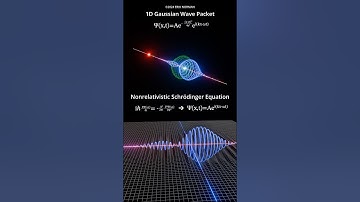 Schrödinger Equation visualization. #quantum #quantummechanics #quantumphysics #maths #mathematics