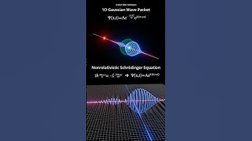 Schrödinger Equation visualization. #quantum #quantummechanics #quantumphysics #maths #mathematics