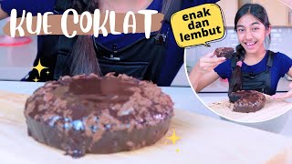 NAYFA BIKIN COKLAT CAKE CUMA 3 BAHAN! | Fun Cooking Nayfa