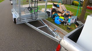 How I Fill An 8x5 Trailer With Scrap Steel