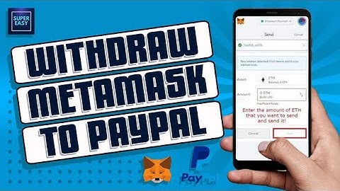 How To Withdraw Metamask Crypto Into Your PayPal Account or || Beginner Tutorial 2023