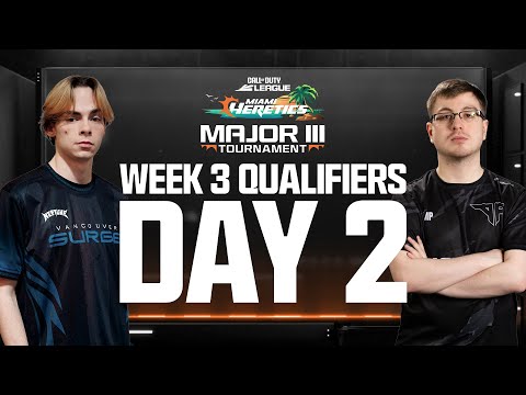 Call of Duty League Major III Qualifiers | Week 3 Day 2