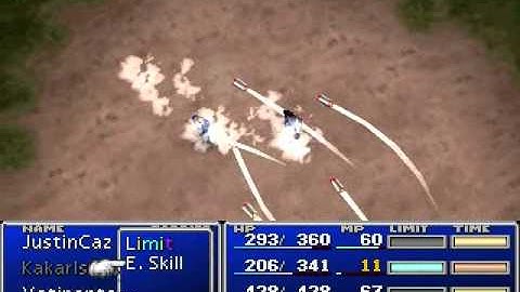 FFVII - LLNIIENACMO Challenge - Optional Battle: Reno & Rude in Gongaga