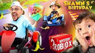 Roblox Birthday Surprise \& Don't Let me Deliver Your PIZZA! (Shawn's 2021 B-day vlog)