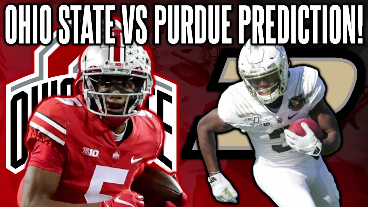 OHIO STATE VS PURDUE PREVIEW + PREDICTION! COLLEGE FOOTBALL 2021 YouTube