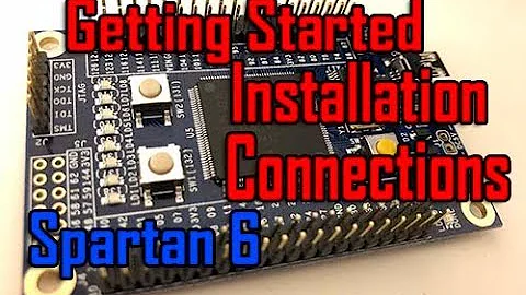 Xilinx Spartan 6 Installation and Connections - VN35 | TR