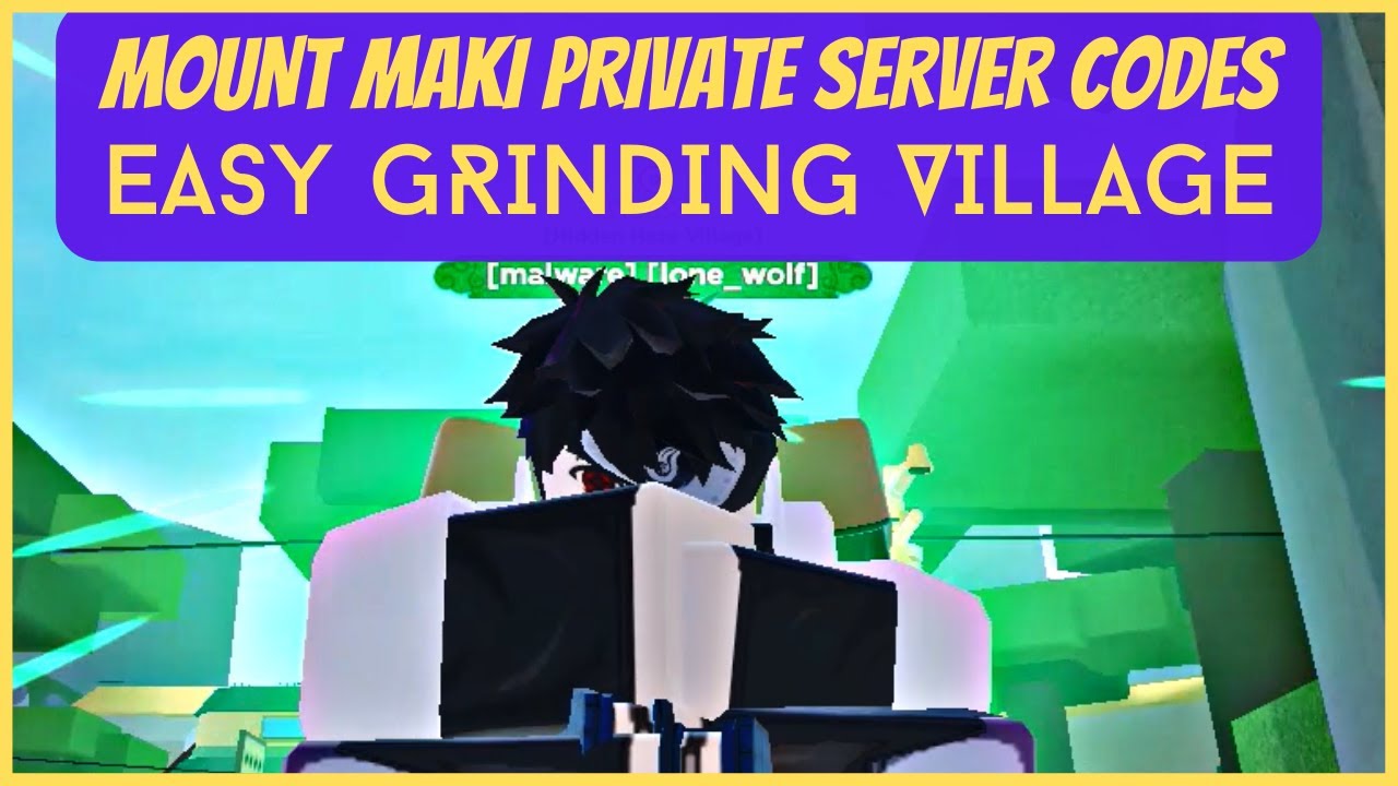 Mount Maki Private server codes