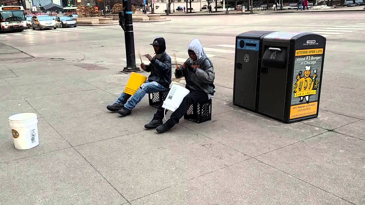 Street Performers Chicago, IL YouTube