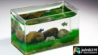 DIY. Аквариум со смолой 🐟