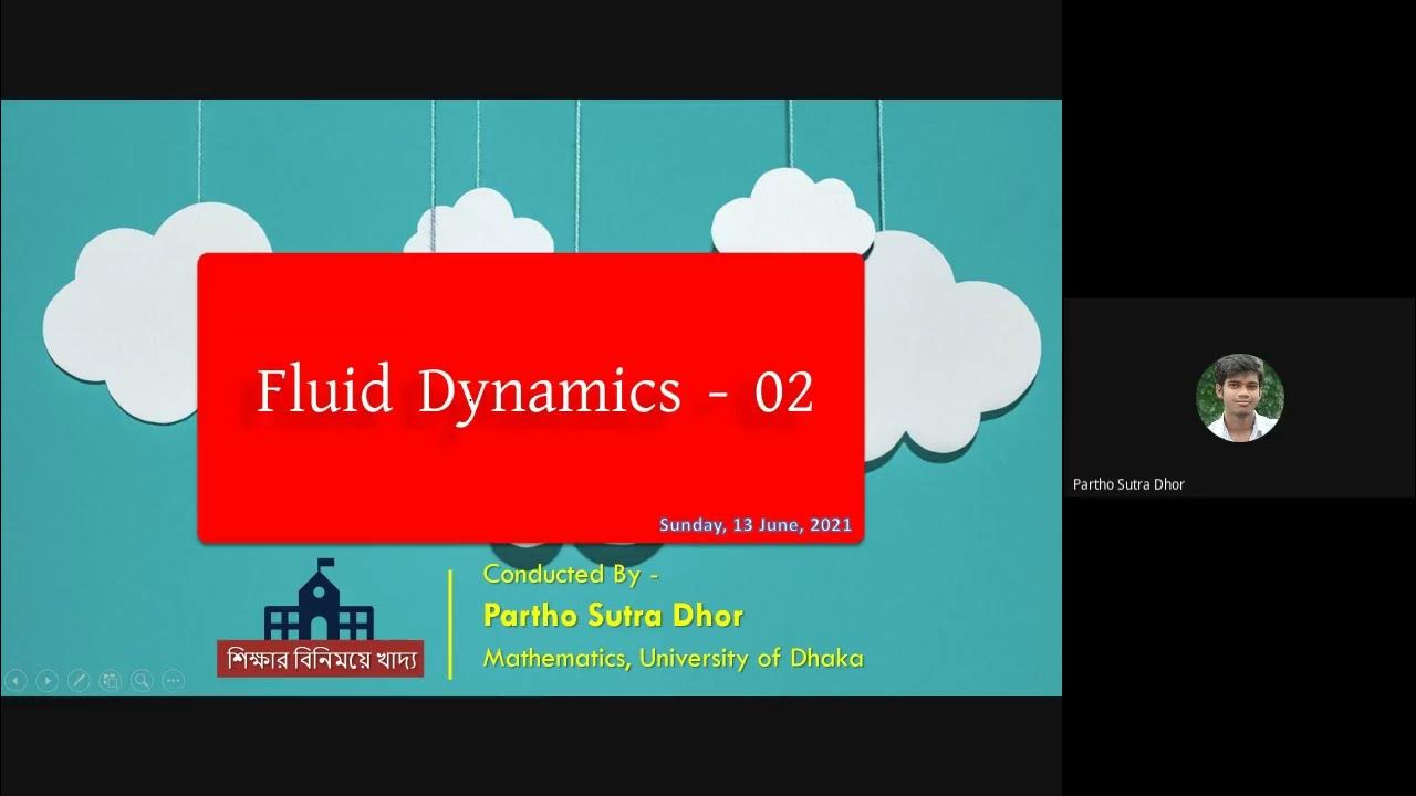 Fluid Dynamics Lecture02 YouTube