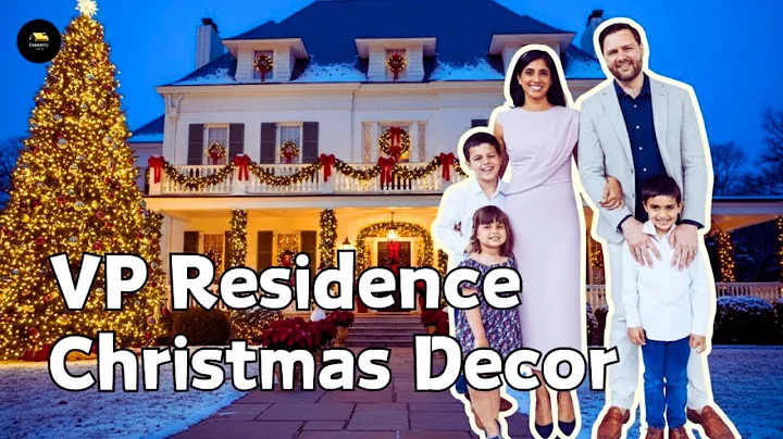 Usha Vance Unveiled the VP Residence Christmas Decorations✨🎄WOW!