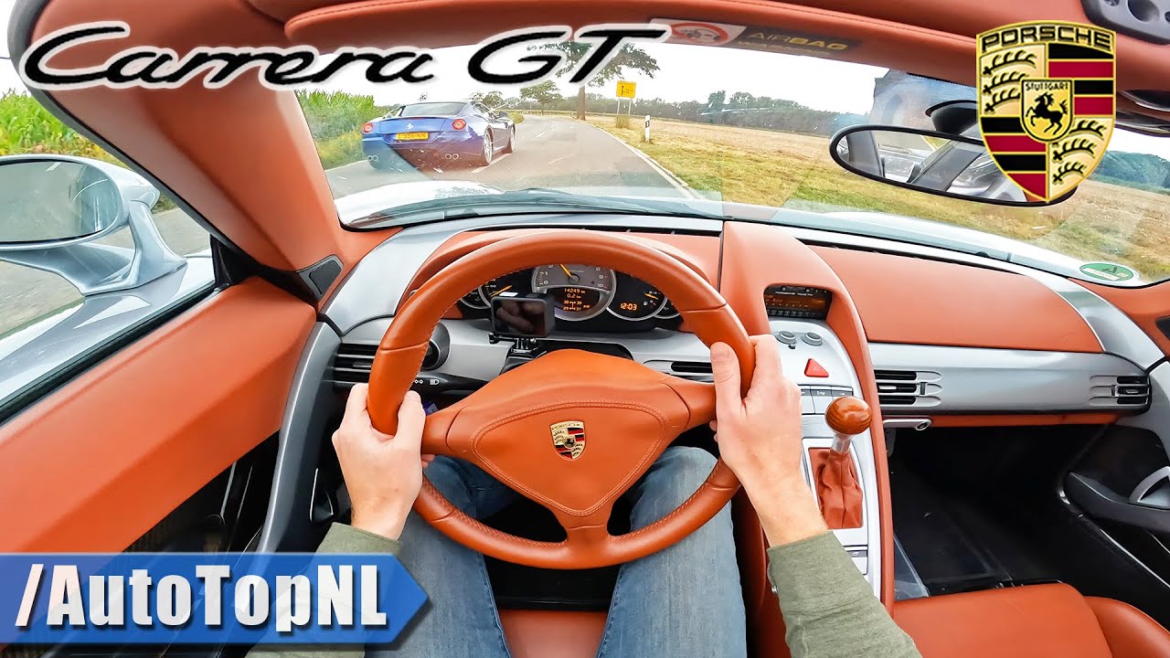 Porsche Carrera GT  V10 | POV Test Drive by AutoTopNL - YouTube