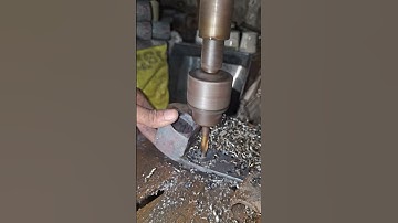 Drilling machine Working😎😎 #youtube #ytshorts #shortfeed #skills #skillsindia #machinary #automobile