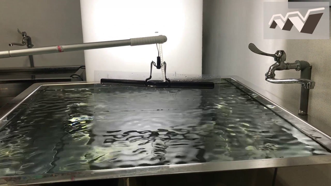 Ultrasonic cleaning aluminum foil test 超音波洗淨 鋁箔紙穿透均勻度實測！ YouTube