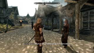 WINTERMUTE GAMES - SKYRIM EP 5 - The companions! ...attack me
