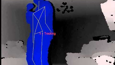 Kinect skeleton Choi Kwang Do initial test