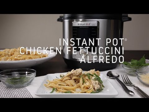 Instant Pot Chicken Fettuccini Alfredo