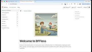 BFFless - Github Pages with a BFF
