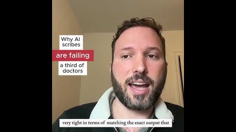 A lot of AI scribes fail at long term adoption Why?#aiscribe #teche talks