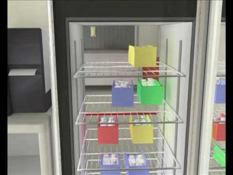 Flying through the virtual pharmacy clean room