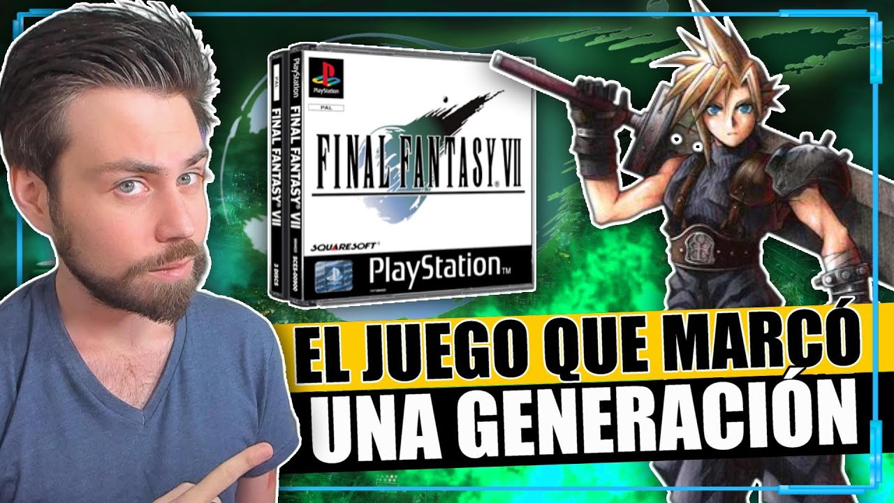 Final Fantasy VII: El juego que Marcó TODA UNA GENERACIÓN y abrió LAS PUERTAS DEL JRPG en Occidente
