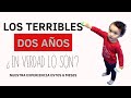 Los "terribles 2 años" hasta hoy