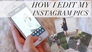 HOW I EDIT + TAKE MY INSTAGRAM PICS! | rachspeed
