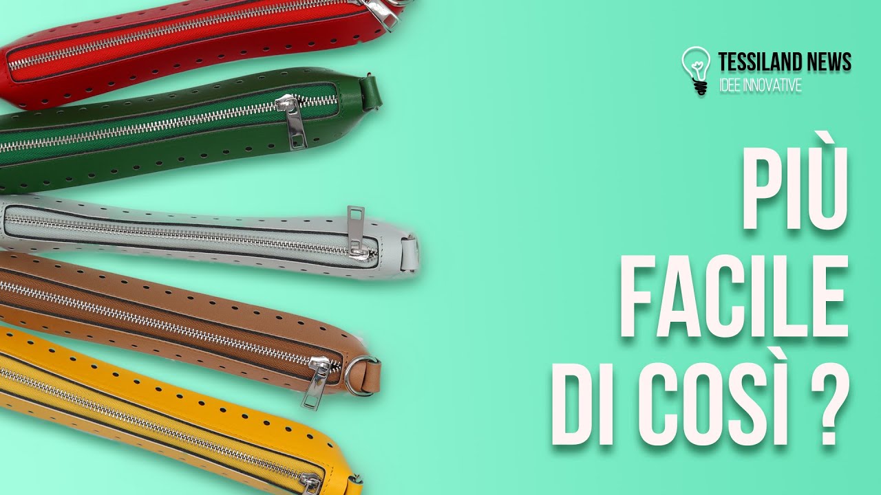 Easyzip String Tessiland News| EASYZIP🌟La chiusura perfetta per le tue pochette a ...