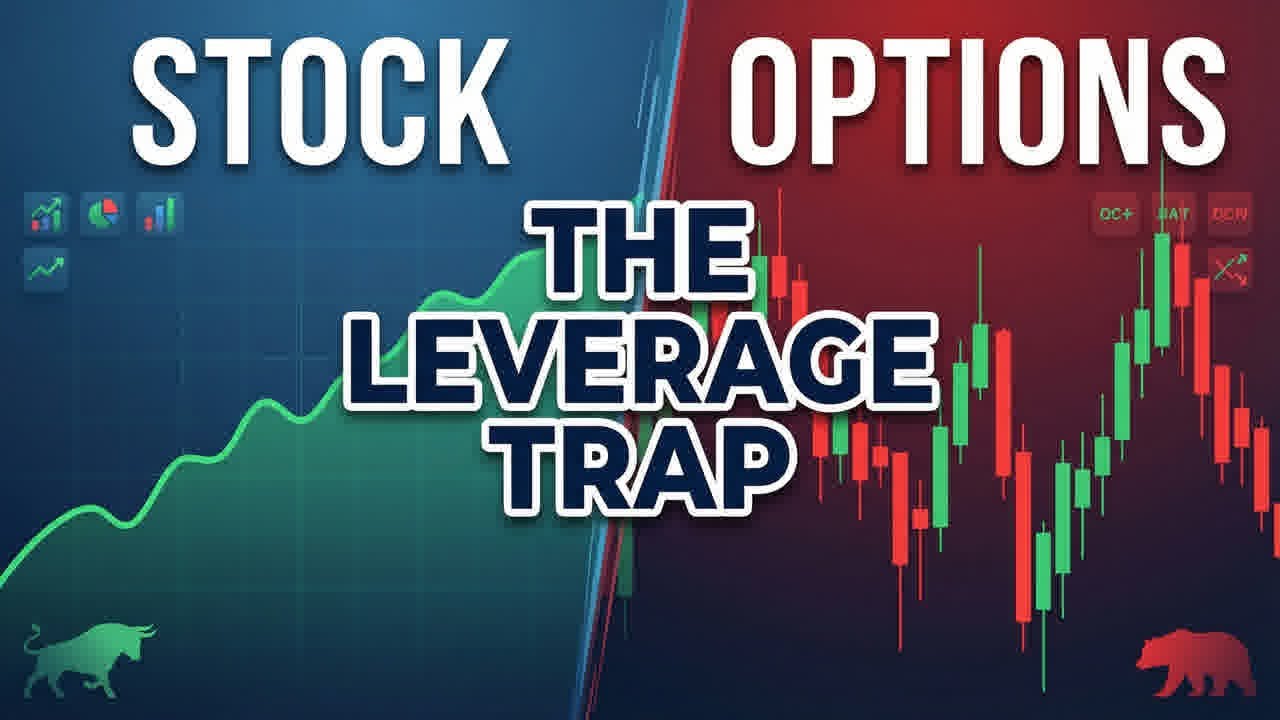 Buying Stock vs Options: The Leverage Trap & When to Switch