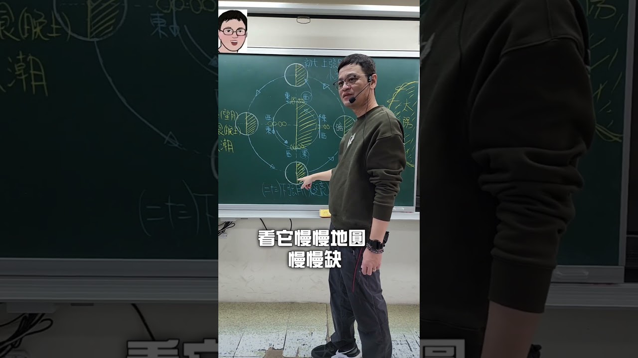 聽過嗎？唱歌解釋月相(Have you heard of it? Singing to explain the phases of the moon)-四幸丸老師的地球科學Vlog