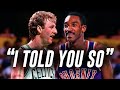 How Larry Birds Trash Talking Humiliated His Opponent - "I told you so"