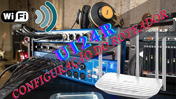 Soundcraft Ui24r e UI16 Configuração do Roteador Wi-Fi