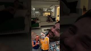Ze felipe e Ana castela tirar graça com time amarelo #anacastela #zefelipe #domingolegal