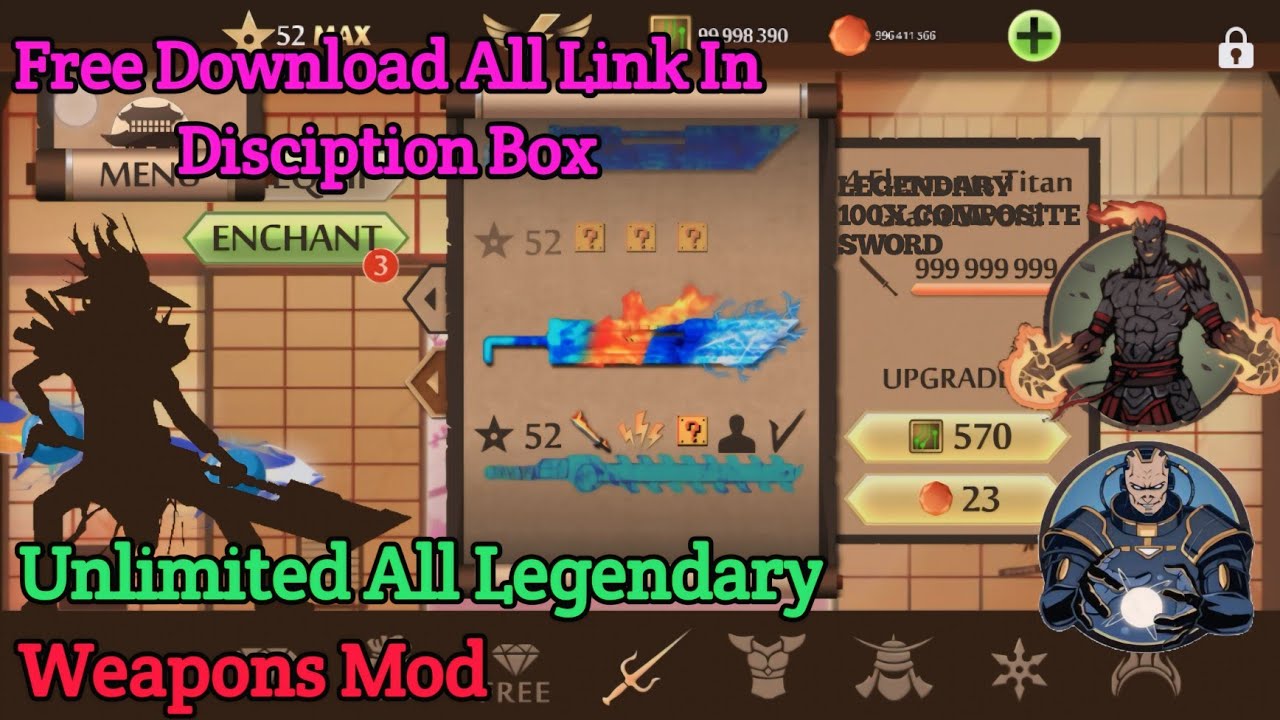 Shadow Fight 2 Underworld Mod Apk Unlimited EverythingUnlimited Max