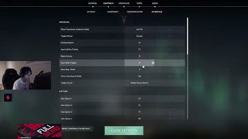 SEN TenZ Valorant Controls (keybinds)