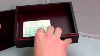 Catholic Gifts: Wooden Keepsake Box - Holy Spirit