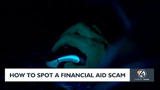 How to spot a financial aid scam