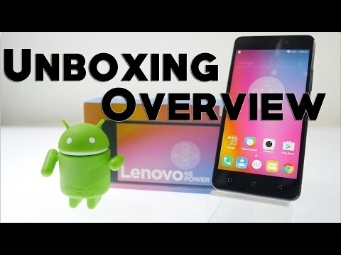 Lenovo K6 Power Smartphone Unboxing & Overview