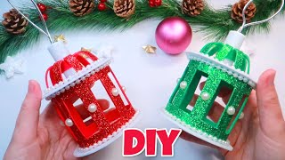 Diy Farol de Navidad de foami o goma eva, manualidades fáciles, adornos navideños, Channelli