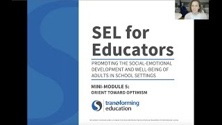 SEL for Educators: Mini Module #5
