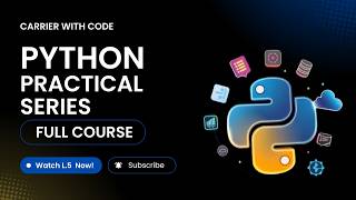 L5: 🐍Python Practical Series  | 20 Examples on Syntax, Indentation, Keywords & Identifiers
