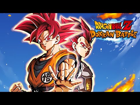 LR Super Saiyan God Goku & Super Saiyan God Vegeta Intro OST (Extended) Dragon Ball Z Dokkan Battle
